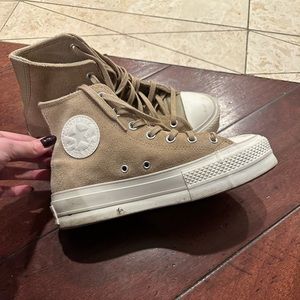 Converse Chuck Taylor All Star Lift Cozy Utility Suede Sneakers